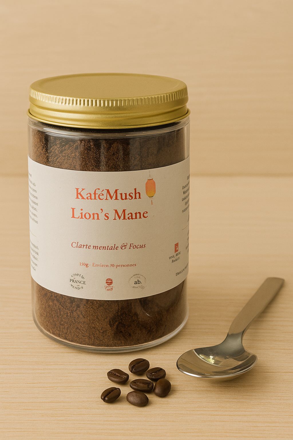 KaféMush - café KaizenMush enrichi au Lion's mane pour la concentration