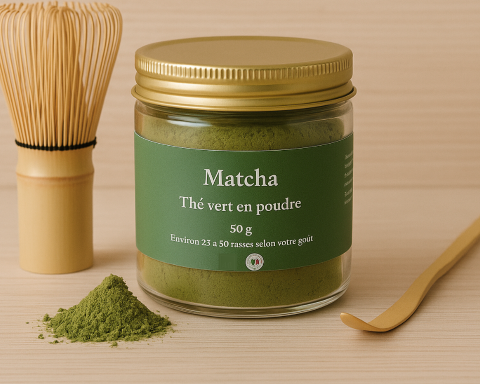 Thé Vert Matcha Premium – Énergie Zen & Antioxydants | KaizenMush