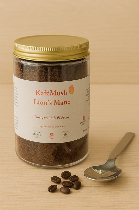 Café Focus & Clarté Mentale – Kafémush au Lion’s Mane | KaizenMush