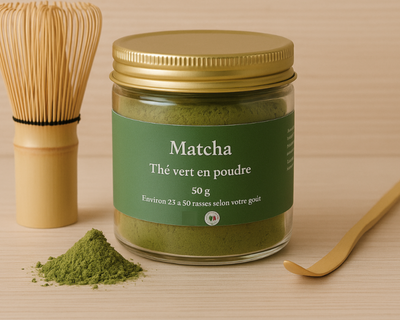 Thé Vert Matcha Premium – Énergie Zen & Antioxydants | KaizenMush