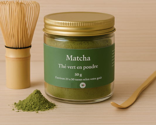 Thé Vert Matcha Premium – Énergie Zen & Antioxydants | KaizenMush